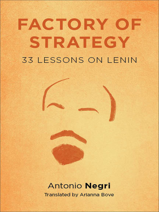 Title details for Factory of Strategy by Antonio Negri - Wait list